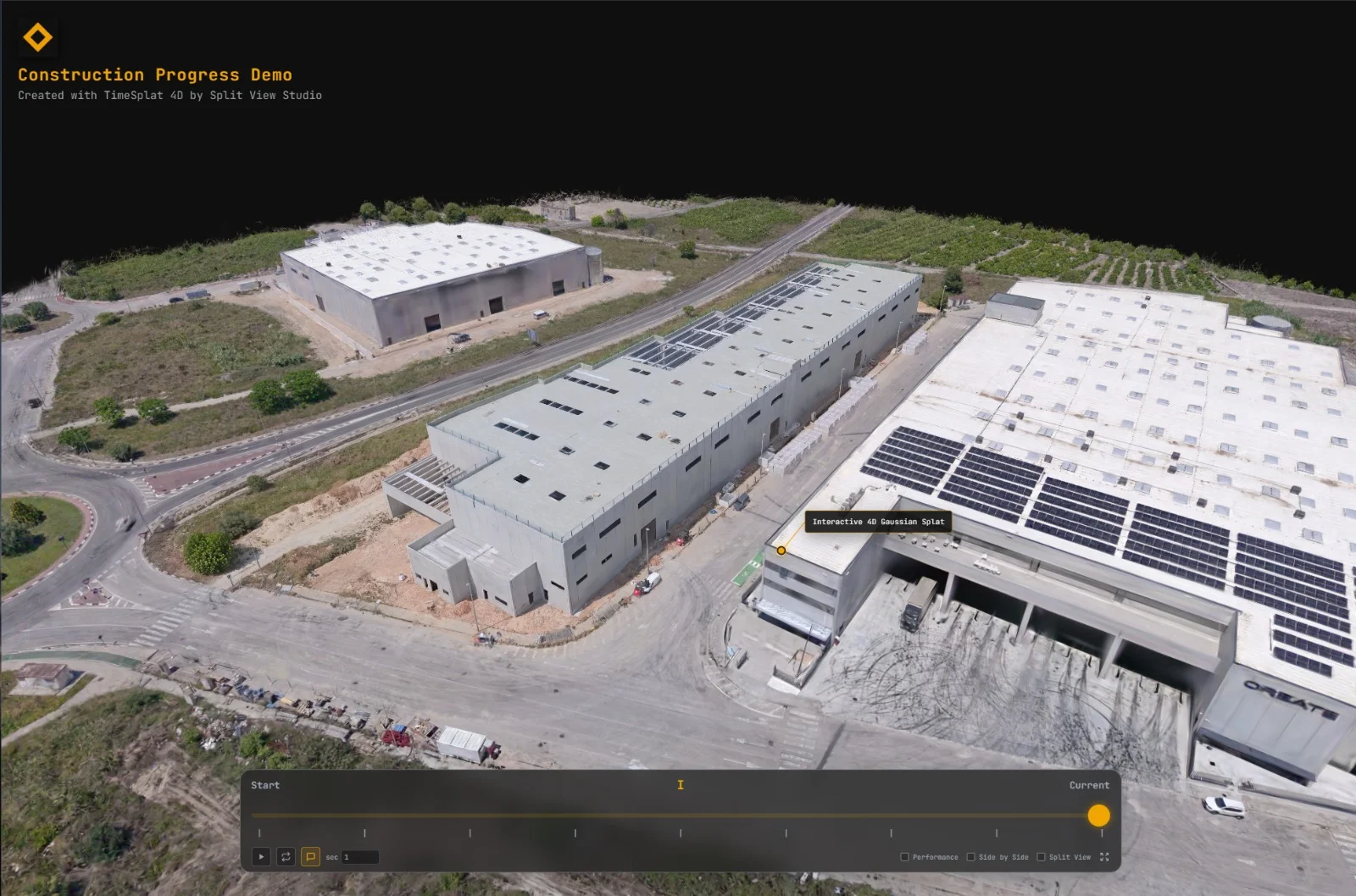 Exterior Construction Progress Tour