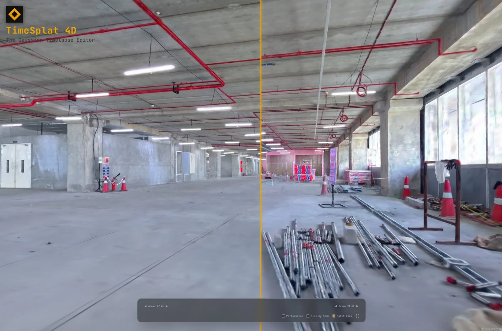 Interior Construction Progress Tour