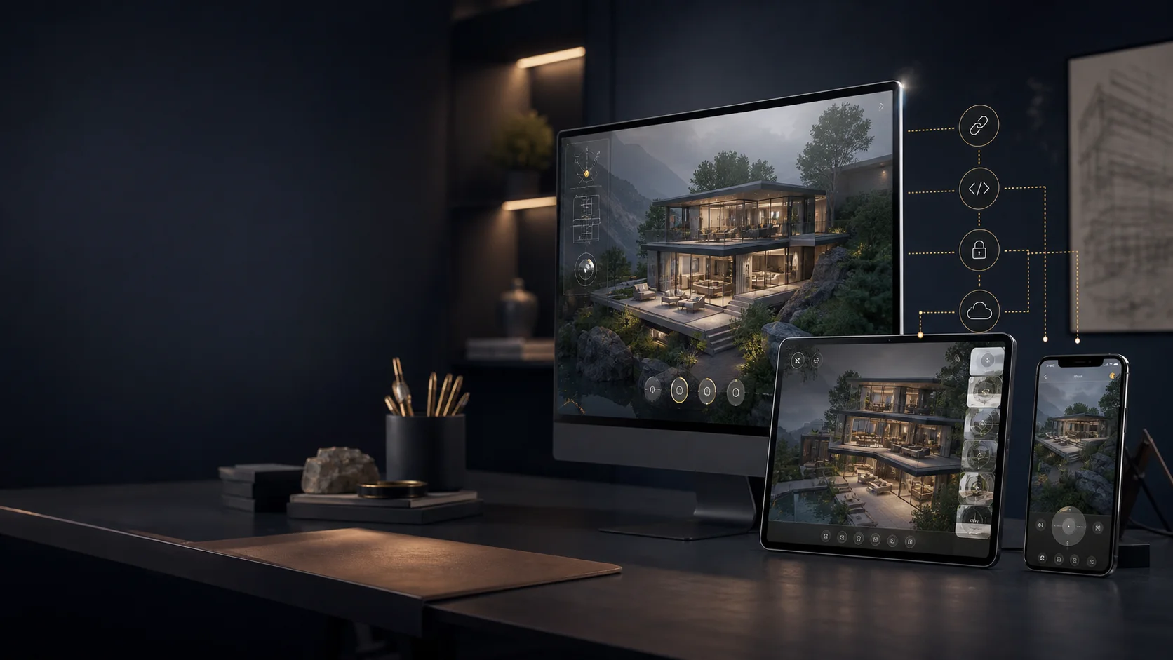 Virtual tour delivered across desktop, tablet and mobile devices