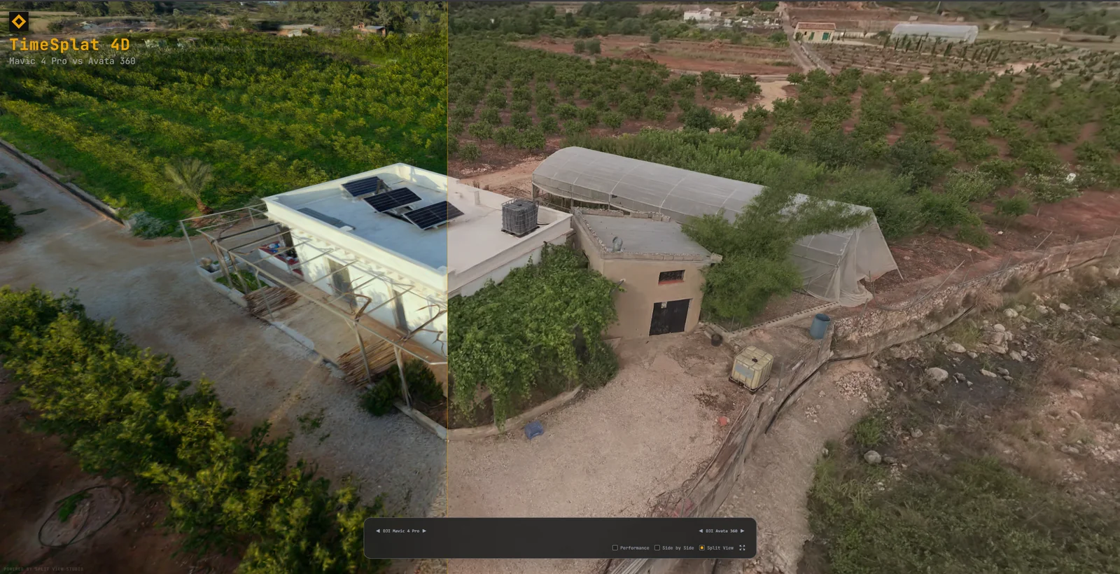 Drone comparison 01 - 360 drone vs standard drone comparison